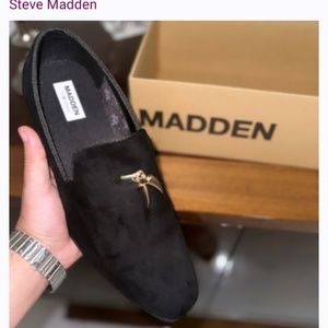 Steve Madden Loafers Rare Sharktooth Rose Gold Mens Size 11